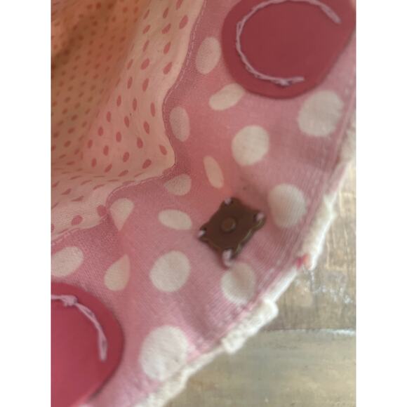 Handmade Pink Quilted Cottage Core hand Bag - Picture 4 of 8